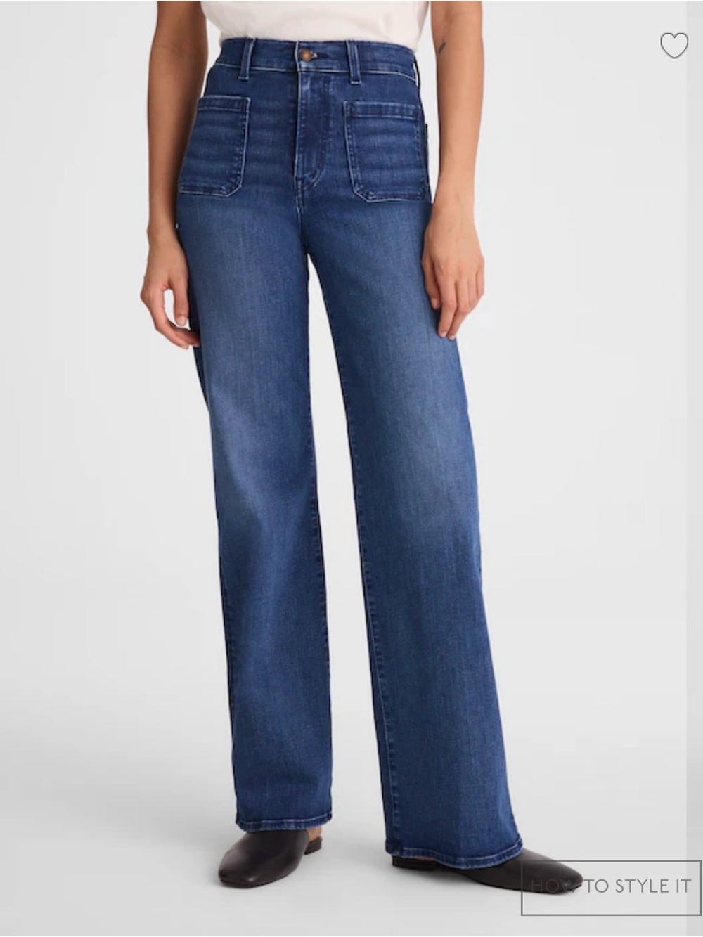 Madewell Emmett Wide-Leg High-Rise Jeans: Patch Pocket Edition